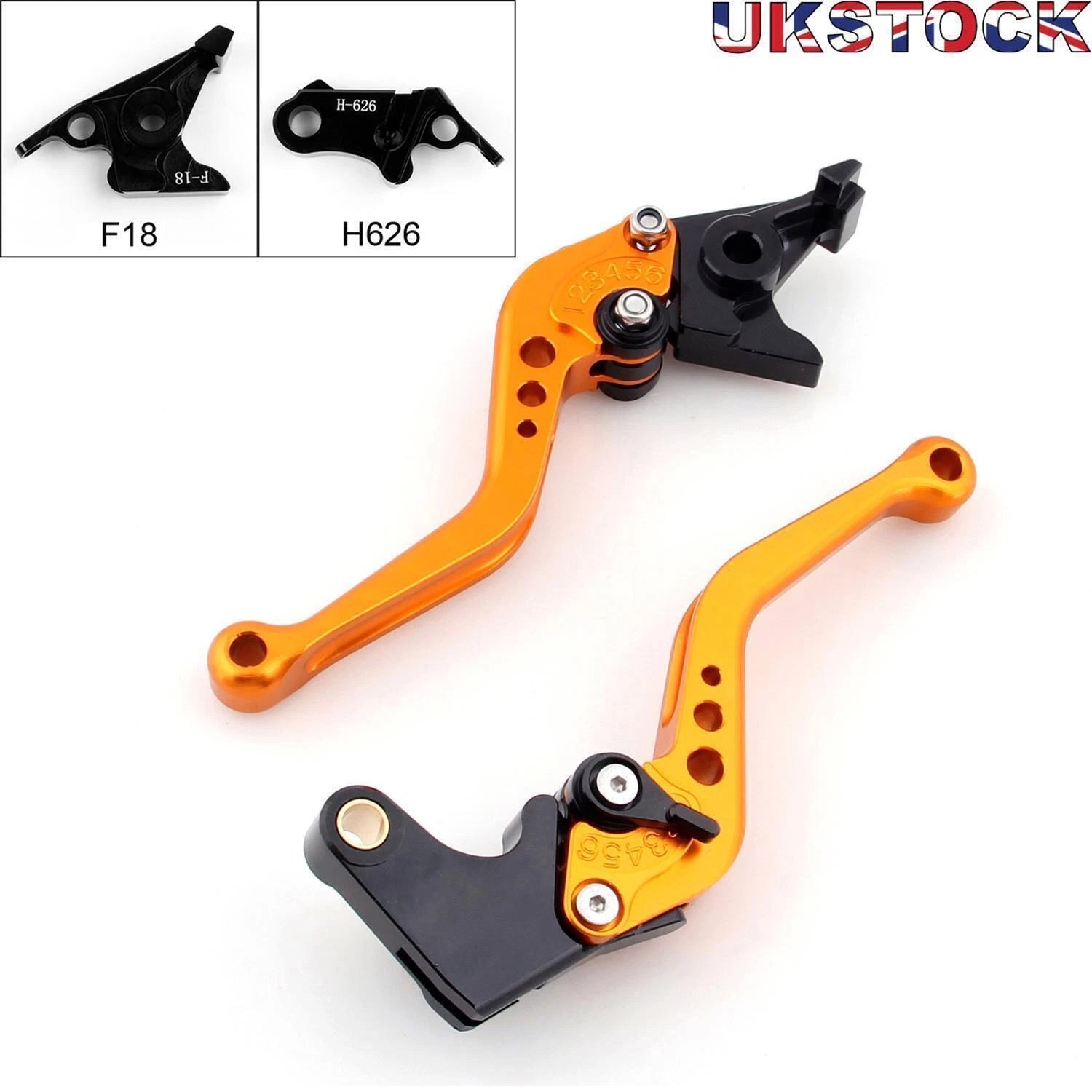 Short Brake Clutch Levers for Honda CBR 600 900 CB 599 600 Hornet VTX1300 (T9)