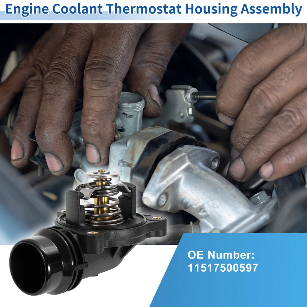 Engine Coolant Thermostat Housing Replacement for BMW Z4 (2005–2009)