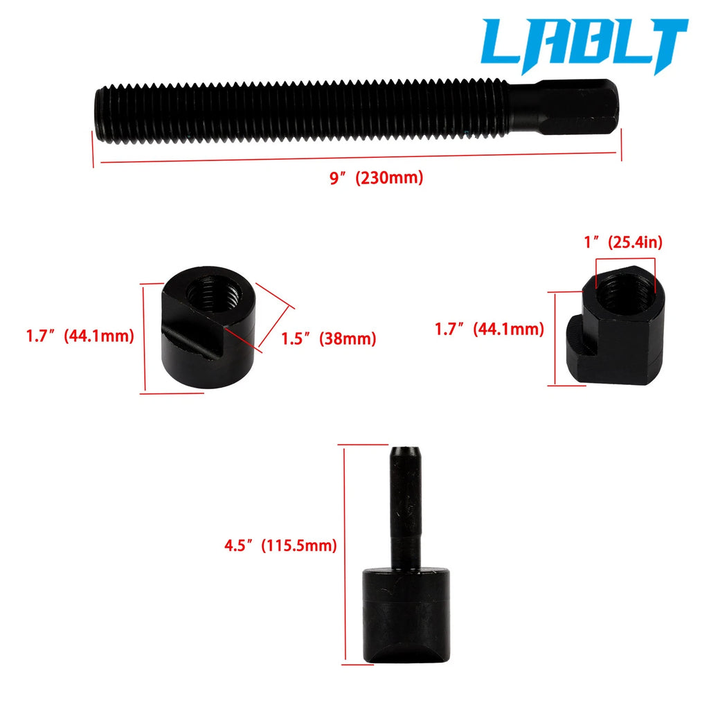 Dual Wheel Separator Tool Kit for LABLT (1PC, Steel Pusher, 11 Threads, 1-1/8'')