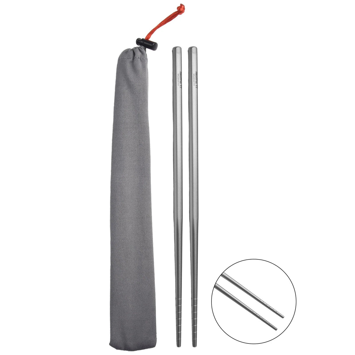 Non Slip Titanium Chopsticks for All Meals