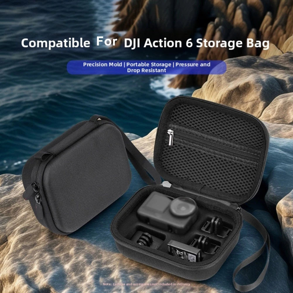 Portable Storage Case for DJI Action 6 Camera