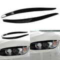 2X Headlight Eyelid Eyebrow Cover Trim for BMW 3 Series E92 E93 (2006–2012)
