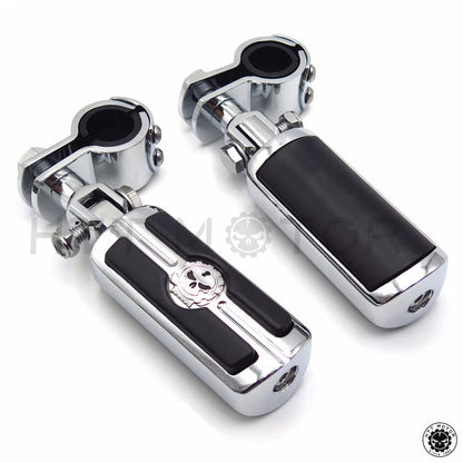 Footpegs for Harley Davidson Street Glide (1 1/4" Clamps)
