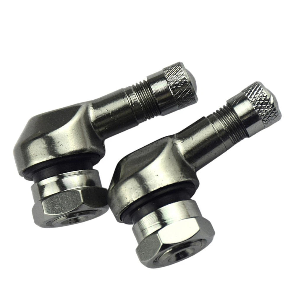 2X Aluminum 90° Tire Valve Extensions 11.3mm for Car Motorcycle
