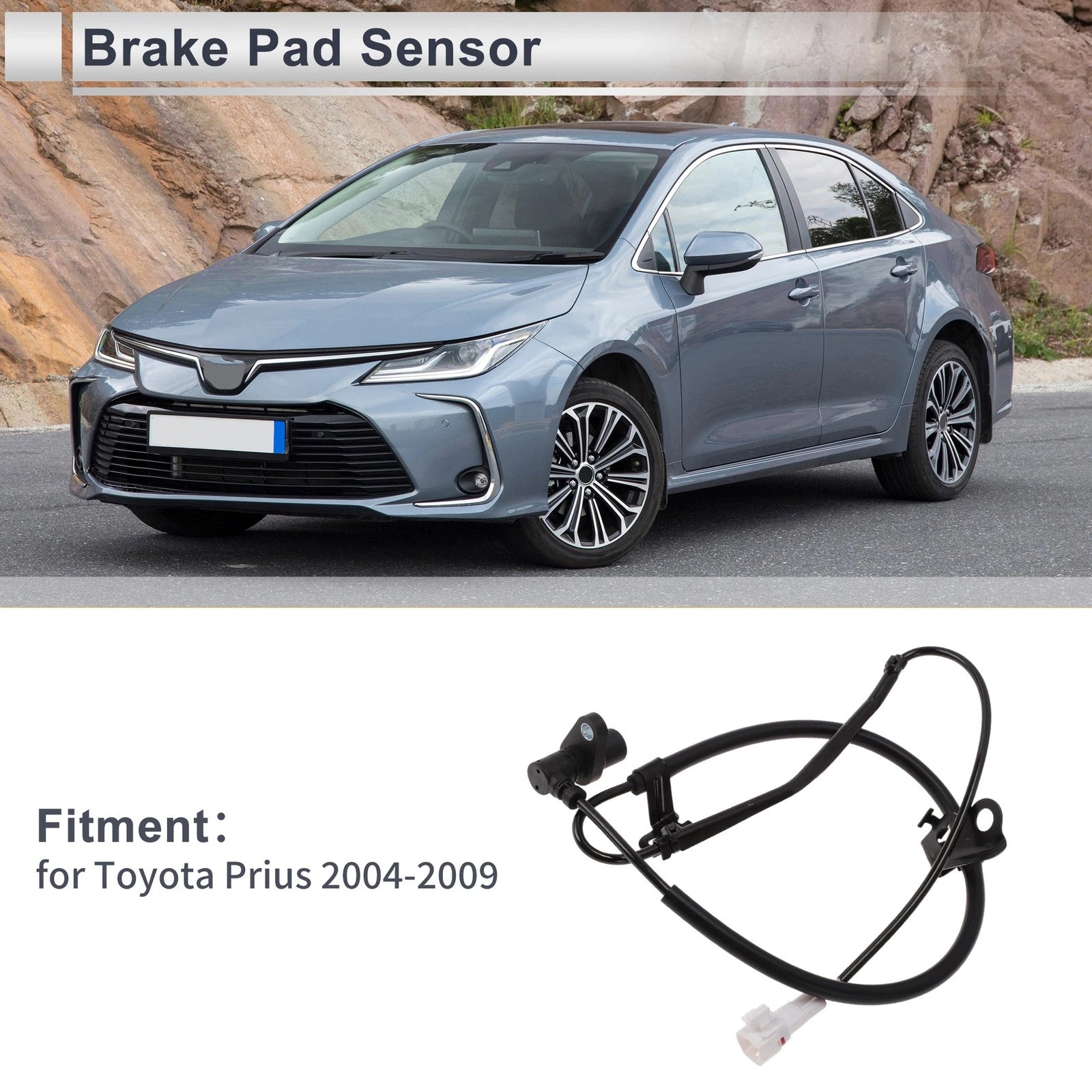 Brake Pad Wear Sensor Front for Toyota Prius (2010–2015)