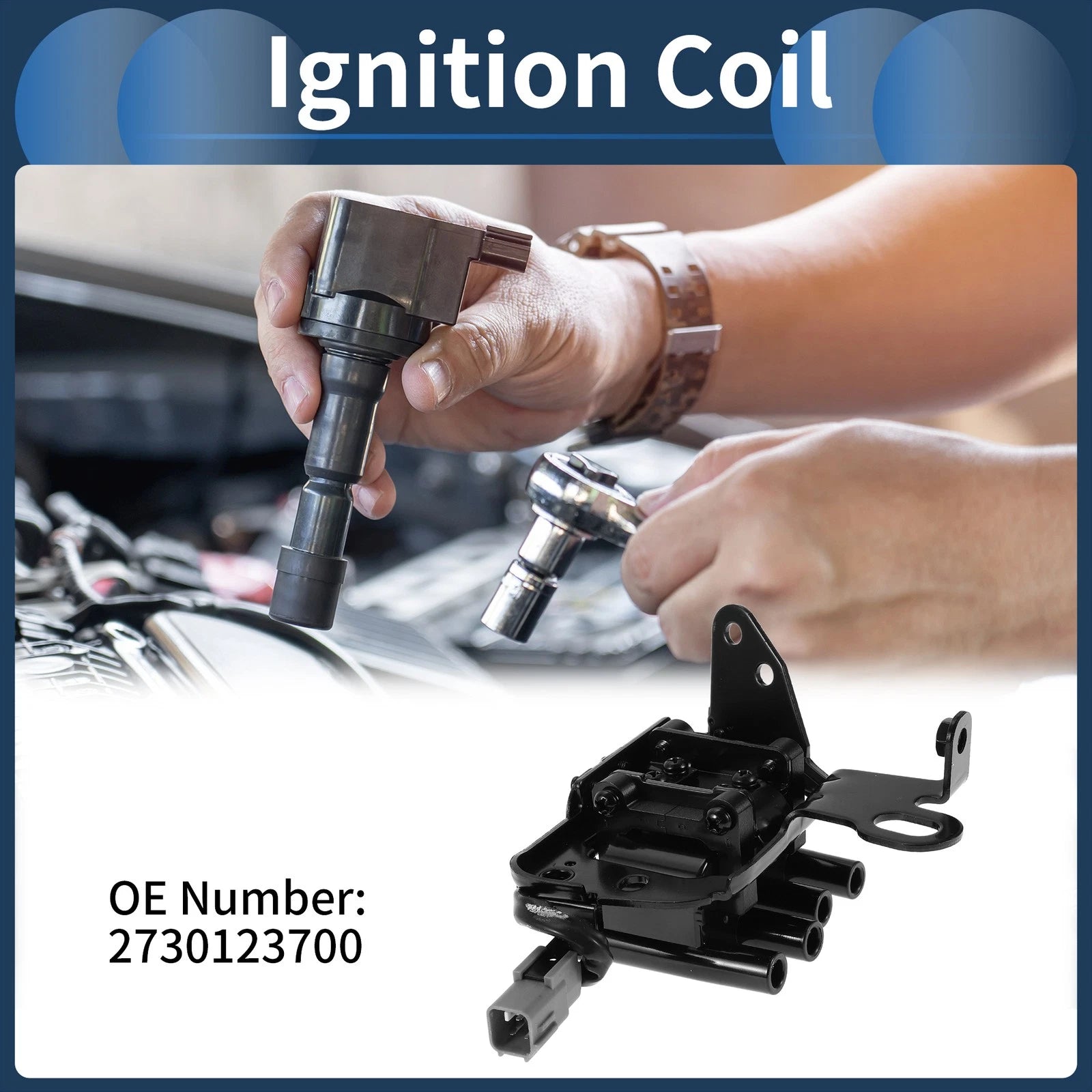 Ignition Coil Pack Replacement for Kia Spectra (2004–2009)
