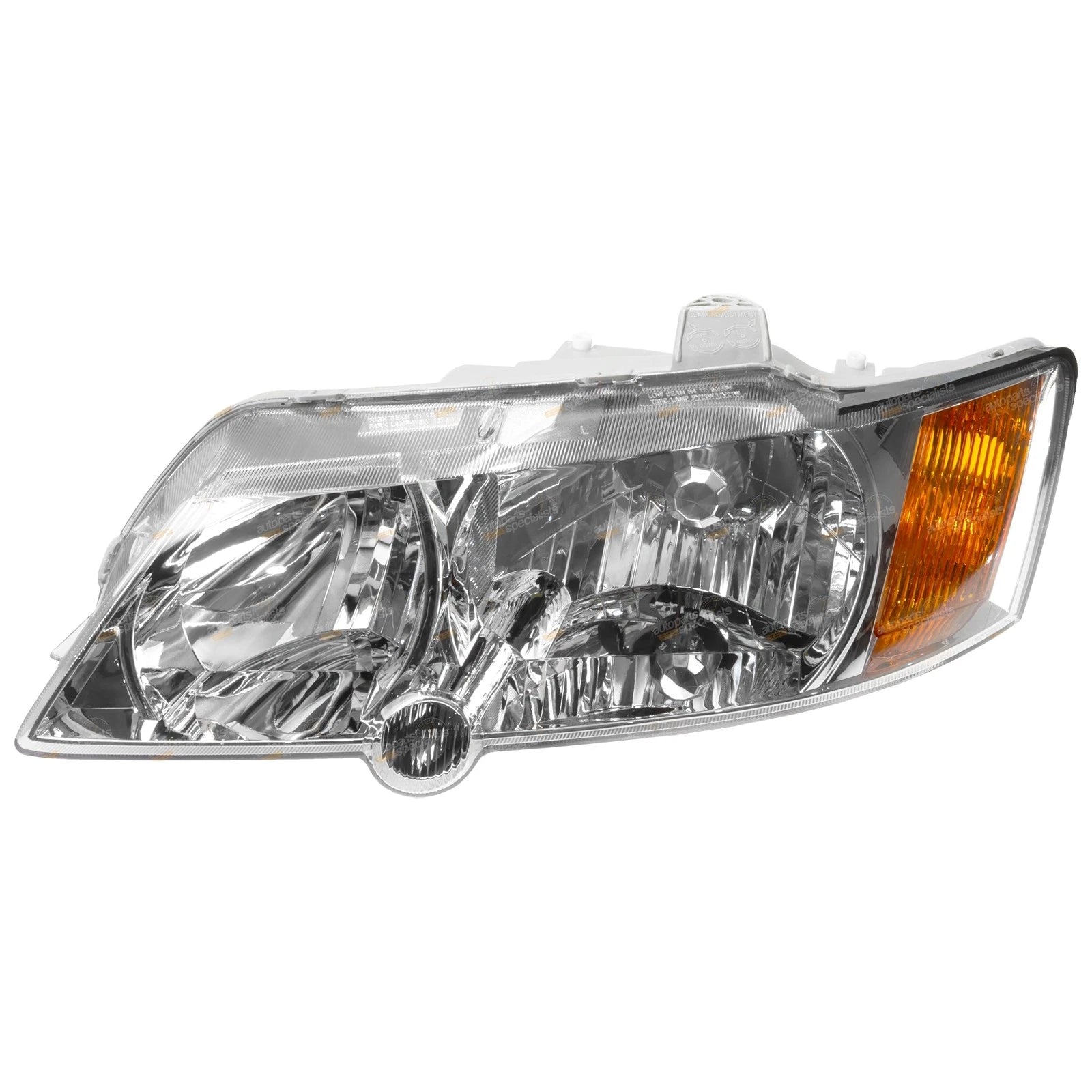 LH Chrome Headlight for Holden Commodore VY (2003–2005)