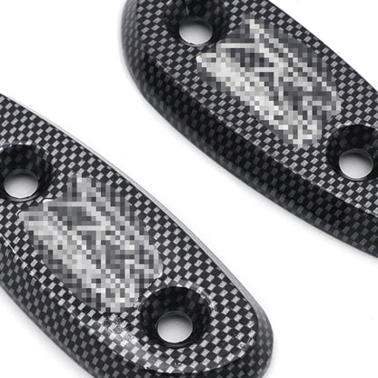 Mirror Block Off Base Plates for Suzuki GSX-R 600 750 1000 (2001–2004) Carbon