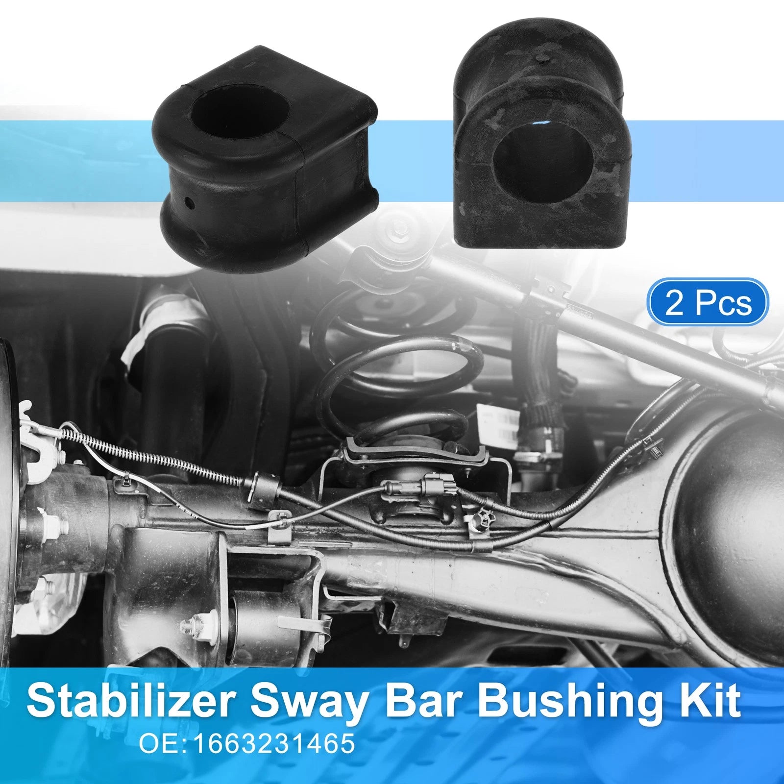 Stabilizer Sway Bar Bushing Kit Replacement for Mercedes-Benz X166 (2012–2016)