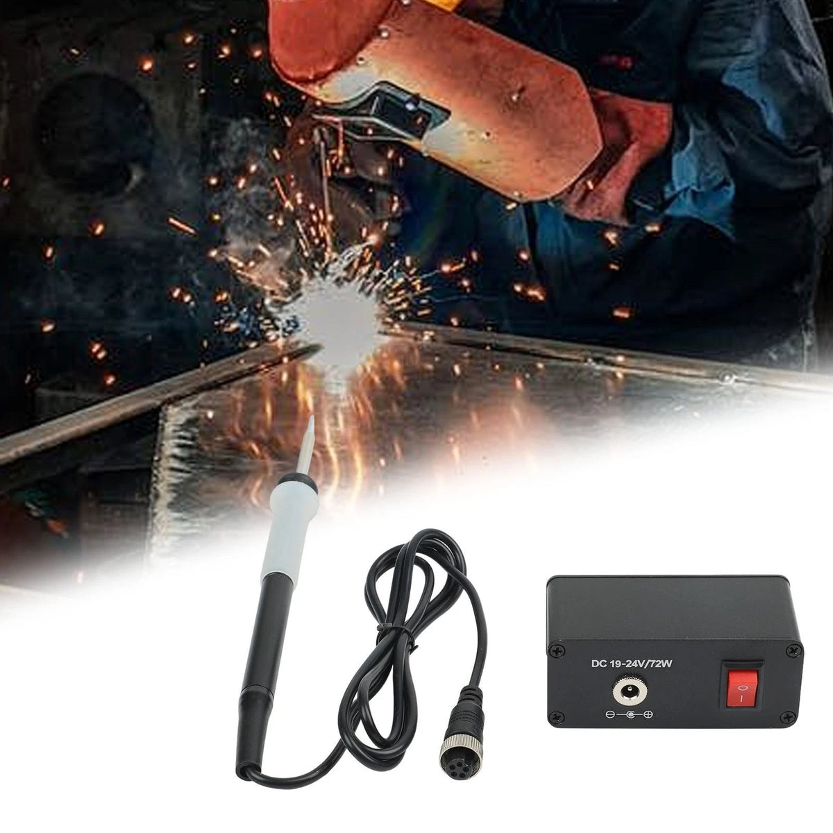 T12 Soldering Station 72W Digital Display Adjustable Temperature