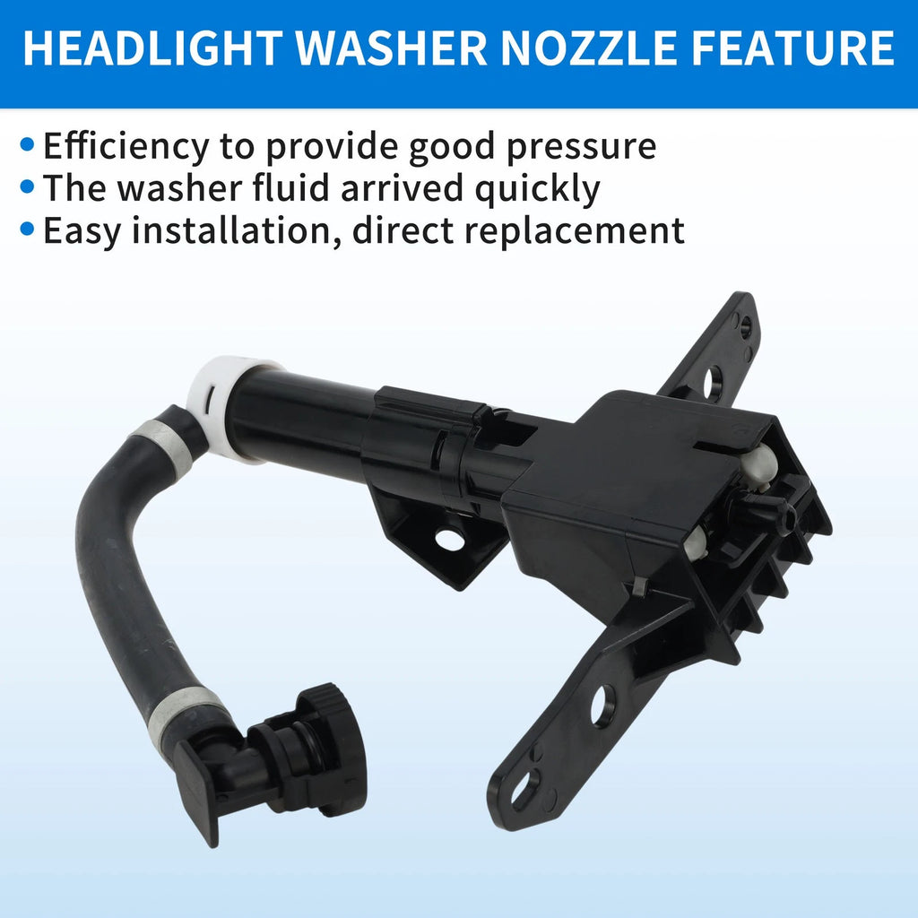 Right Driver Side Headlight Washer Nozzle for Subaru Forester (2014–2018)