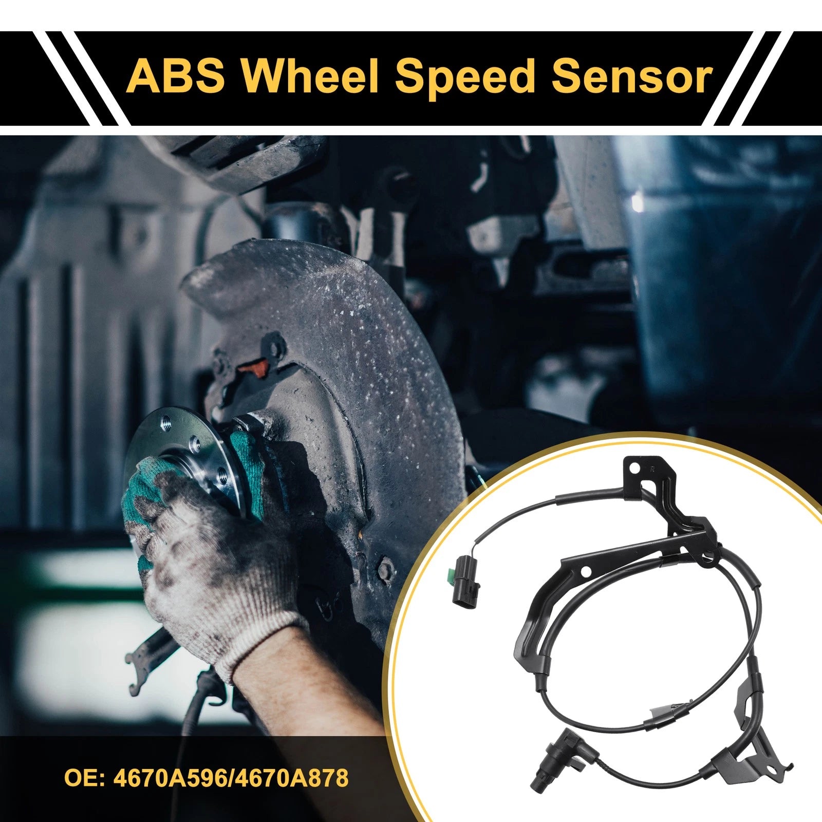 ABS Wheel Speed Sensor Replacement for Mitsubishi L200 (2012–2015)