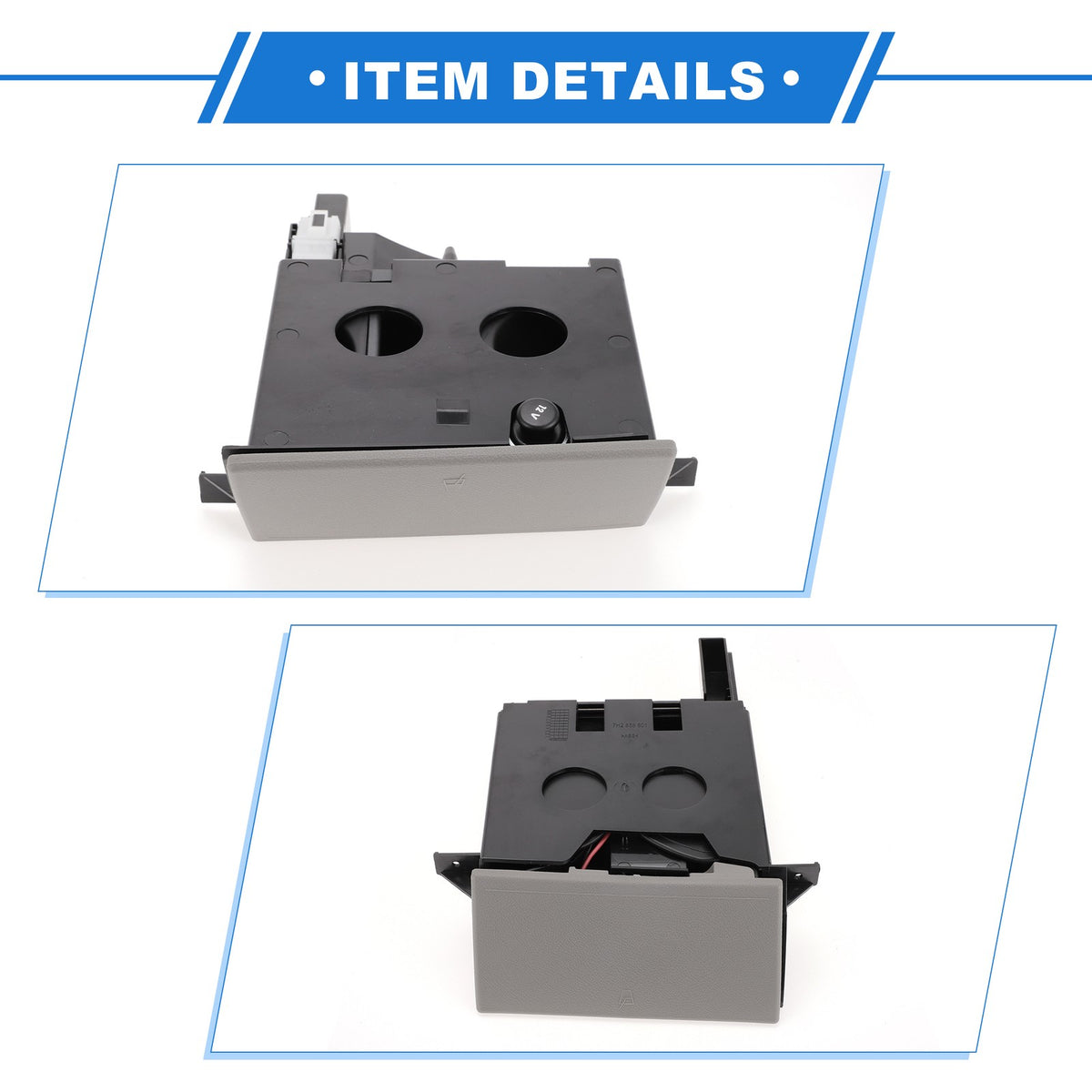 Cup Holder Replacement for Volkswagen Transporter T5 (2003–2013)