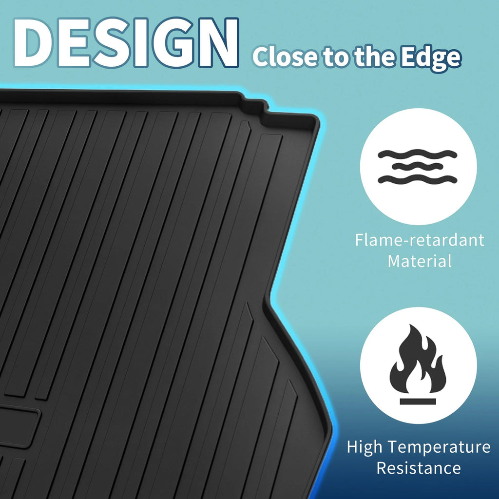 Rear Cargo Liner Flat Face for Hyundai Elantra 2016–2020 TPE 1 Piece
