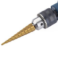 Cone Step Drill Bits for Metal Woodworking (High-Speed Steel)