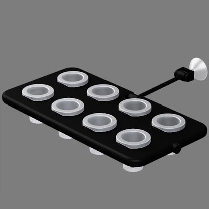 Floating Planting System for Aquarium Landscaping (Wall Mounted)