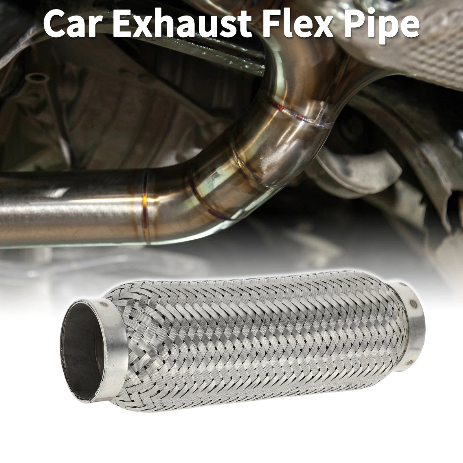 Exhaust Flex Pipe for Universal Applications (1.96 Inch OD)