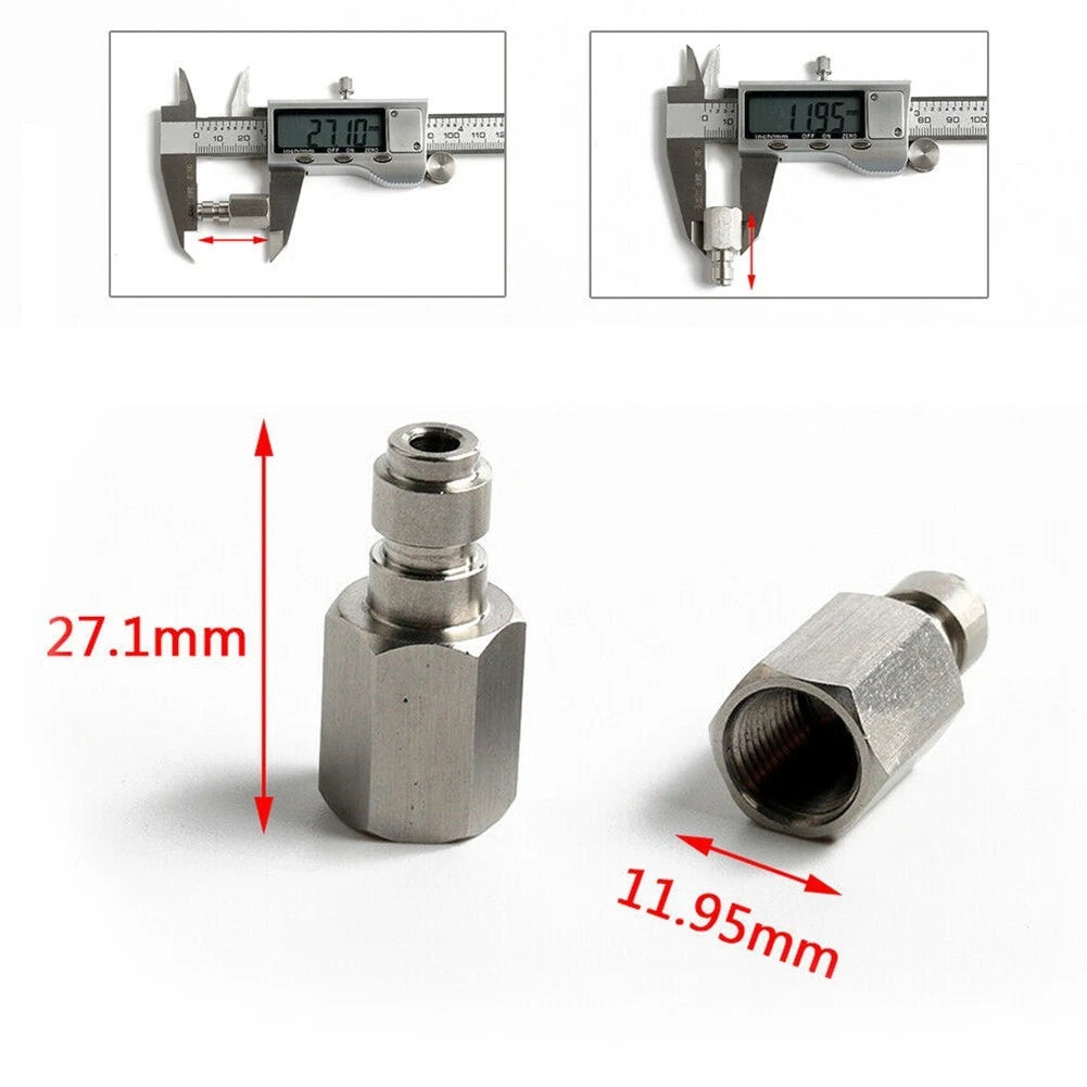 Quick Connect Male Quick Disconnect Tool 1/8 BSPP for Automotive Applications