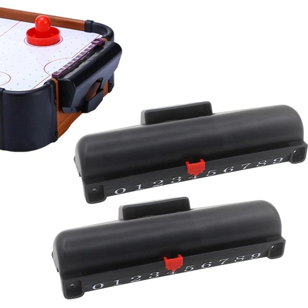 2X Air Hockey Table Scorekeeping Units with Puck Box for Easy Installation