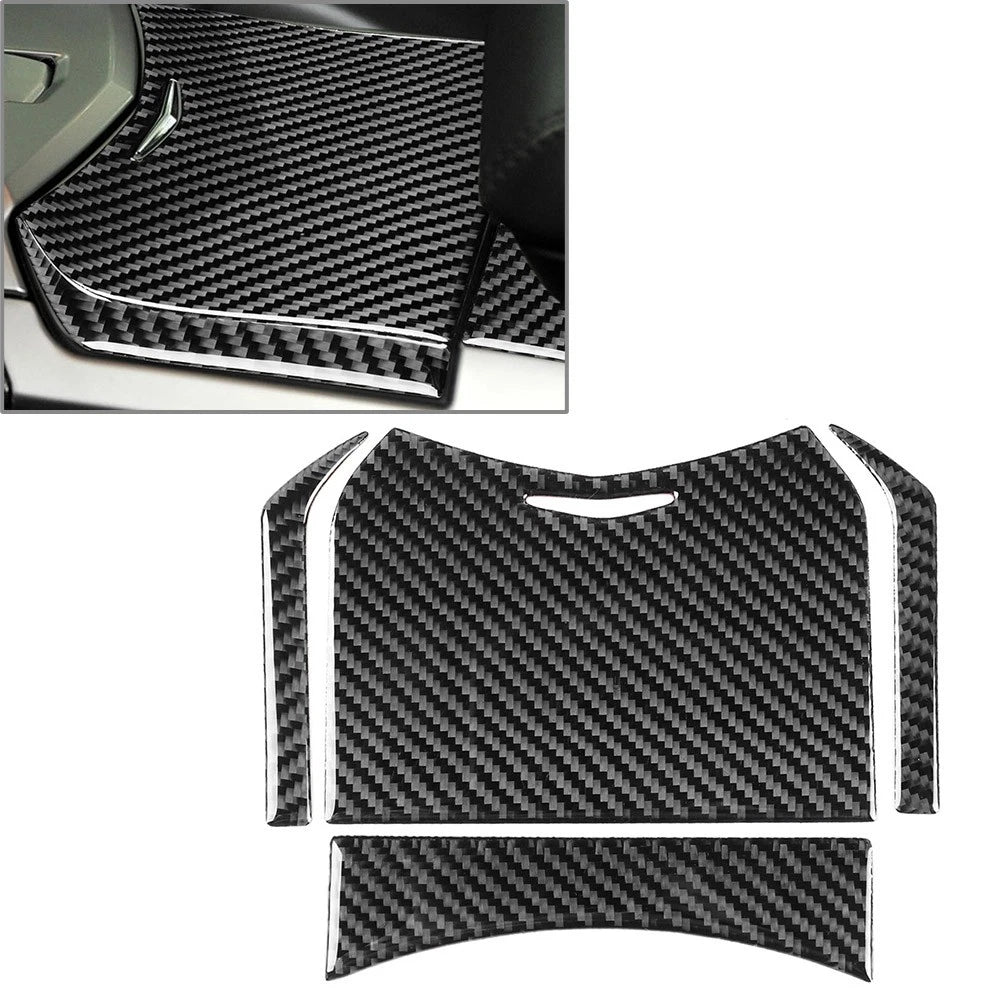 Carbon Fiber Center Console Storage Box Panel Cover for Cadillac CTS (2008–2013)
