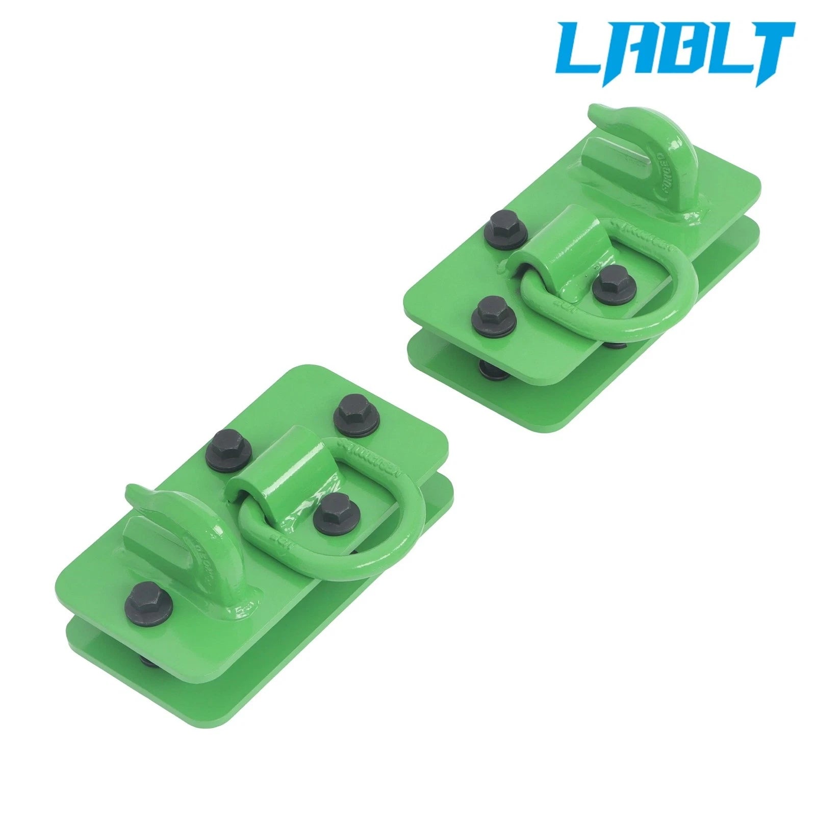 Bucket Hooks with Tie Down Ring for LABLT (Forged Grab Hooks, 1/2" D Rings)