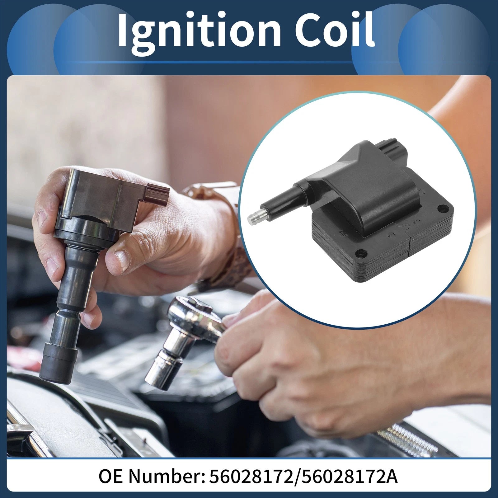 Ignition Coil Pack Replacement for Dodge B1500 (1998–1998)