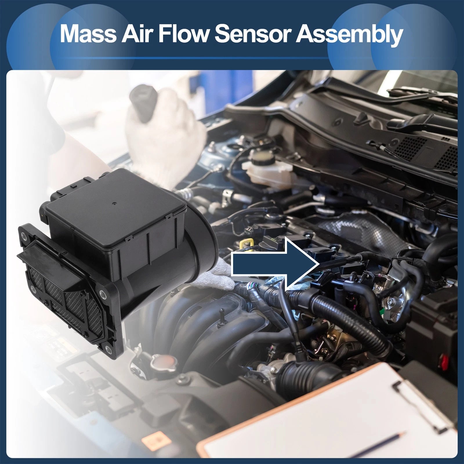 Mass Air Flow Sensor Assembly No.5S2786 for Mitsubishi Delica/Space (1994–2004)