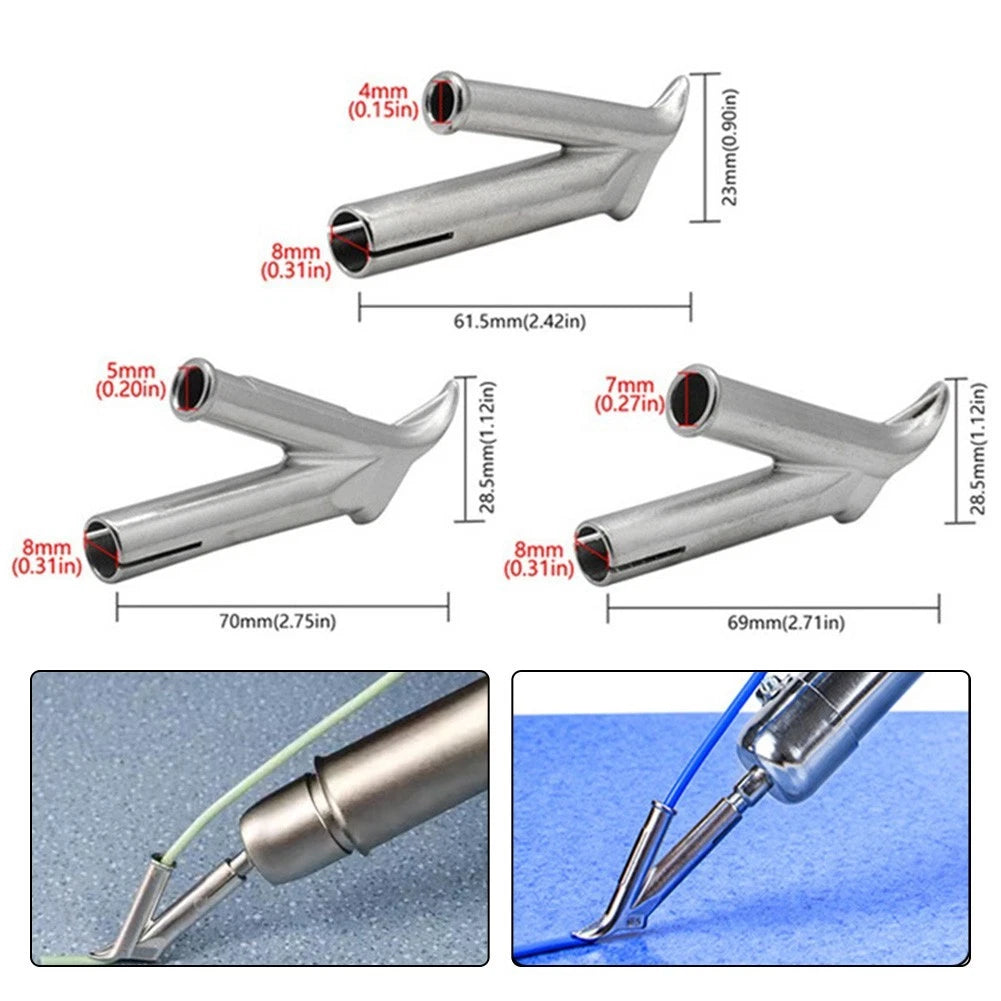 Welding Nozzle Tips Set for PVC and PP Applications