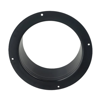 ABS wall flange connector for ventilation pipe air ducting connection