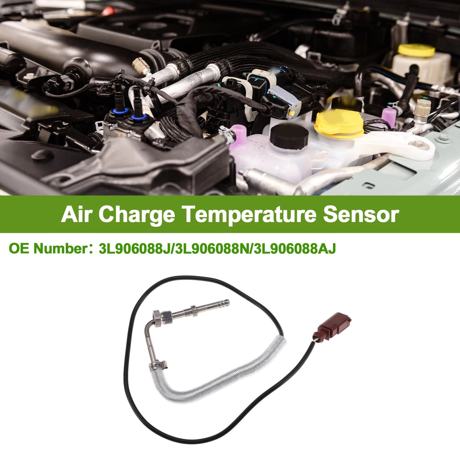 Air Charge Temperature Sensor OEM Replacement for Audi A3 Sportback (2010–2013)
