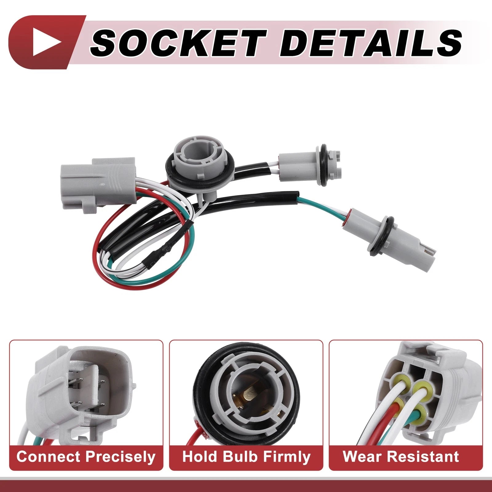 Headlight Light Socket Wiring for Lexus GX470 (2003–2009) No. 811256A240