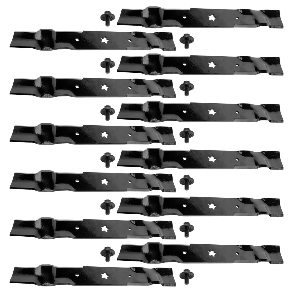 Deck Mulching Blades and Bolts for Husqvarna GTH26K54 (2015–2024)