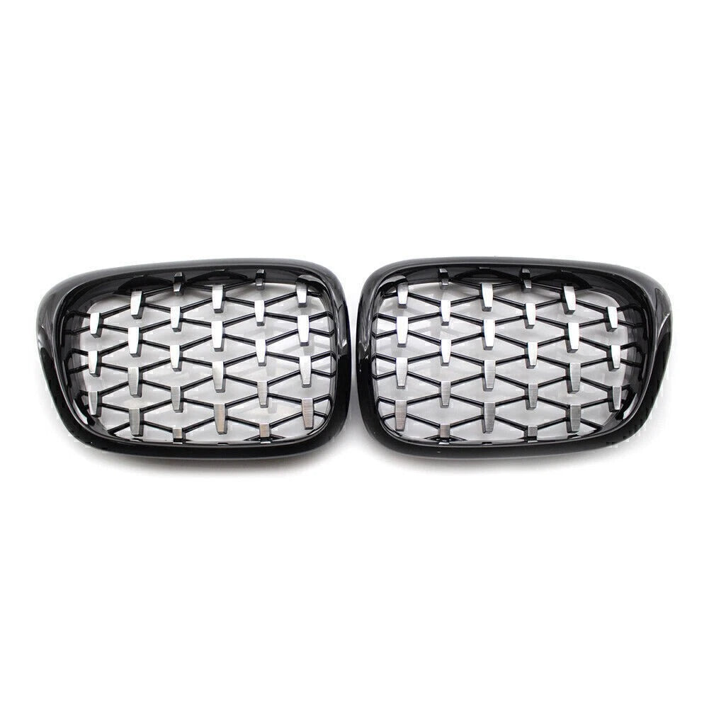 Honeycombe Mesh Front Bumper Grille for BMW E39 5-Series (1999–2003)