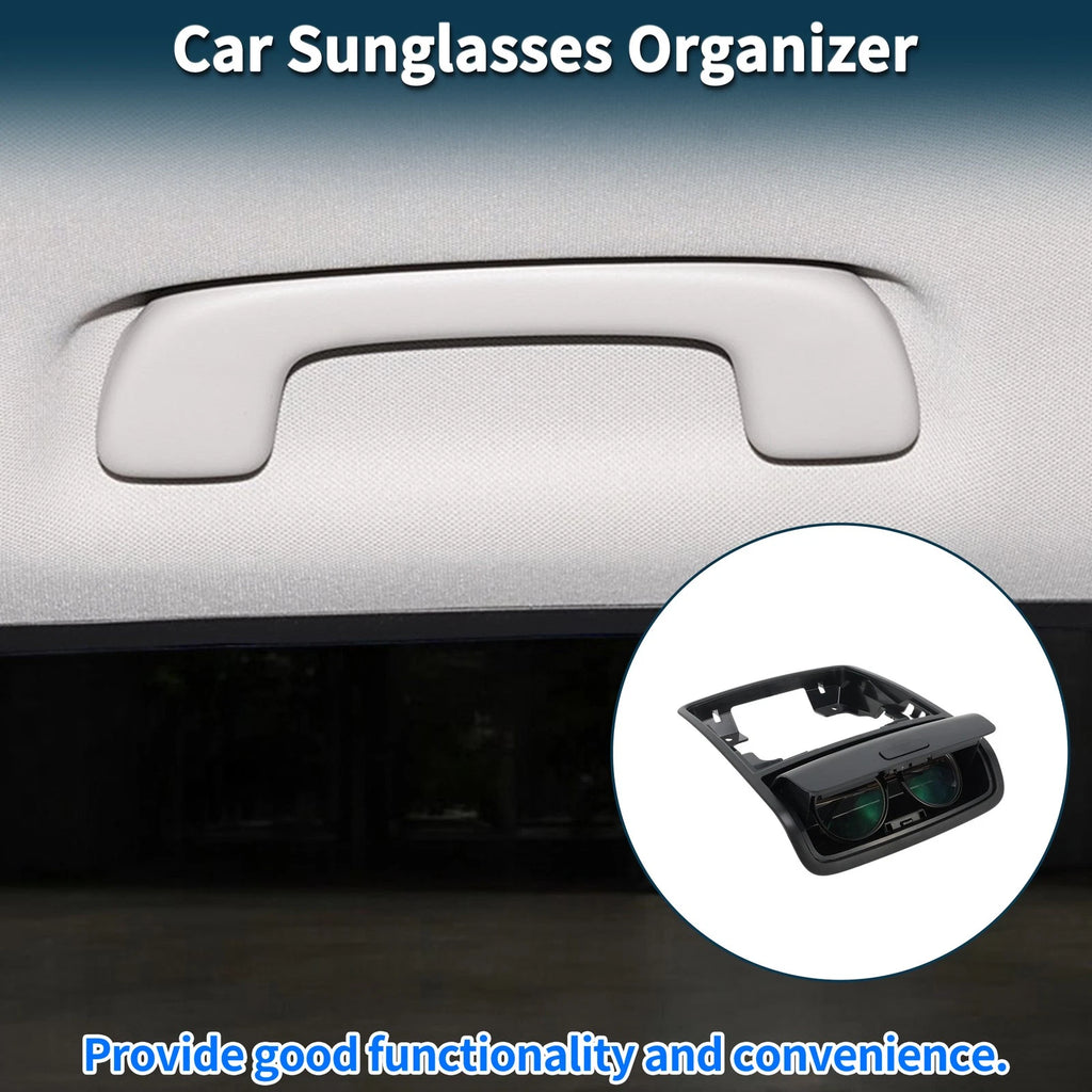 Car Sunglasses Case Organizer for Volkswagen Passat B6 (2005–2011) Black