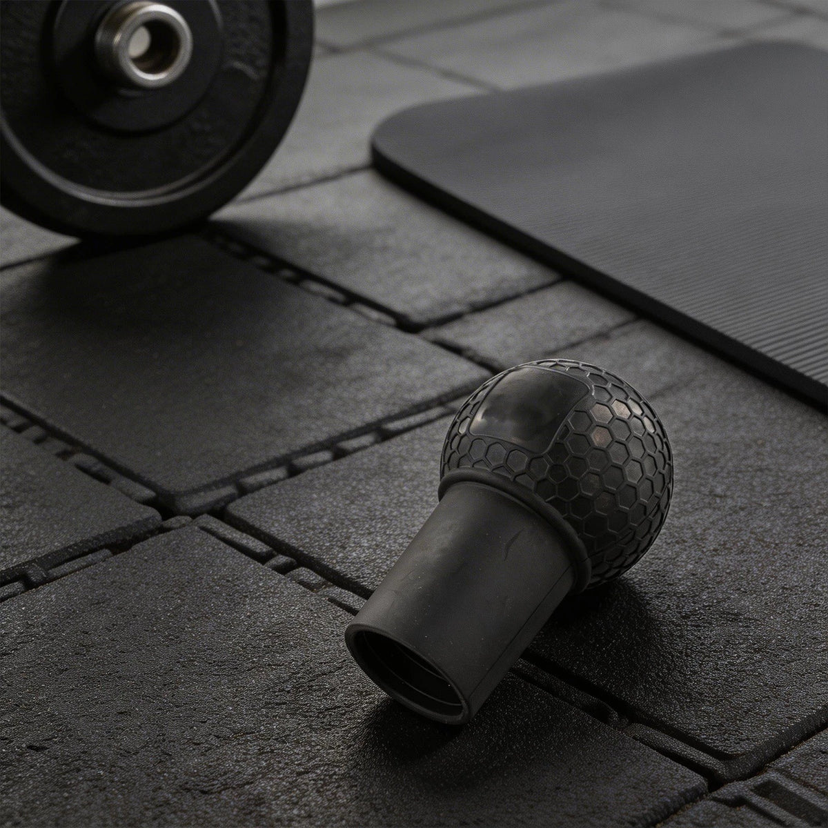 Rubber Barbell Sleeve for Land Mine Lever Squat Rack Training Aid