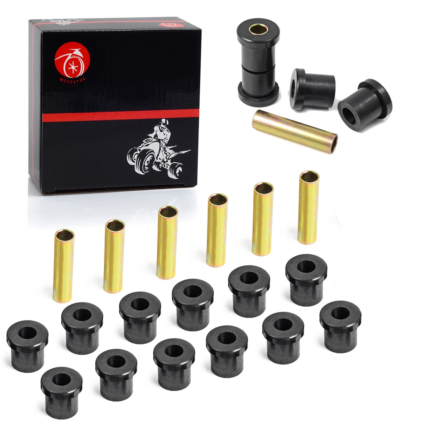 Leaf Spring Bushing Set for Club Car DS Golf Cart (1012303, 1015583)
