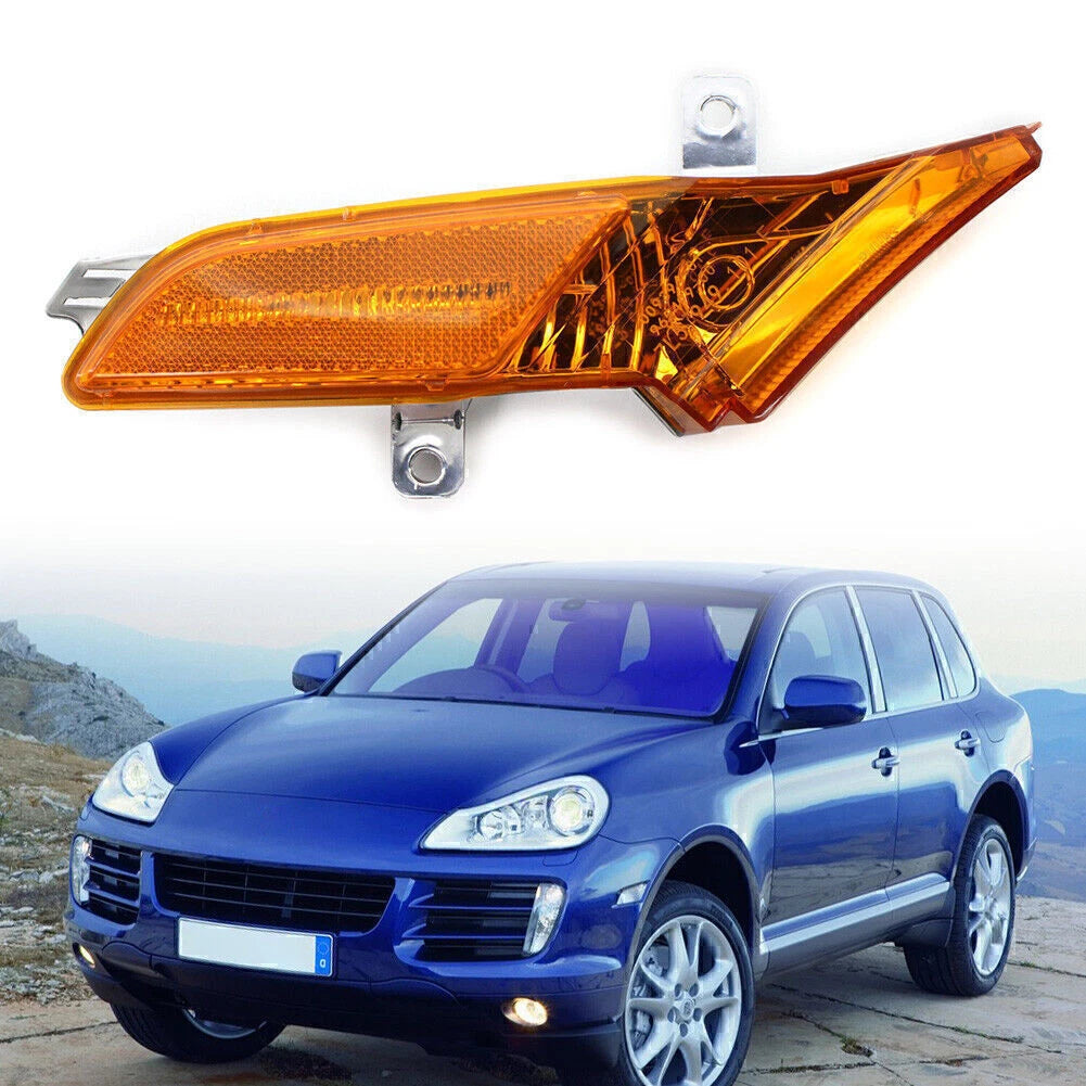 Front Left Side Marker Light Amber Lens for Porsche Cayenne (2008–2010)