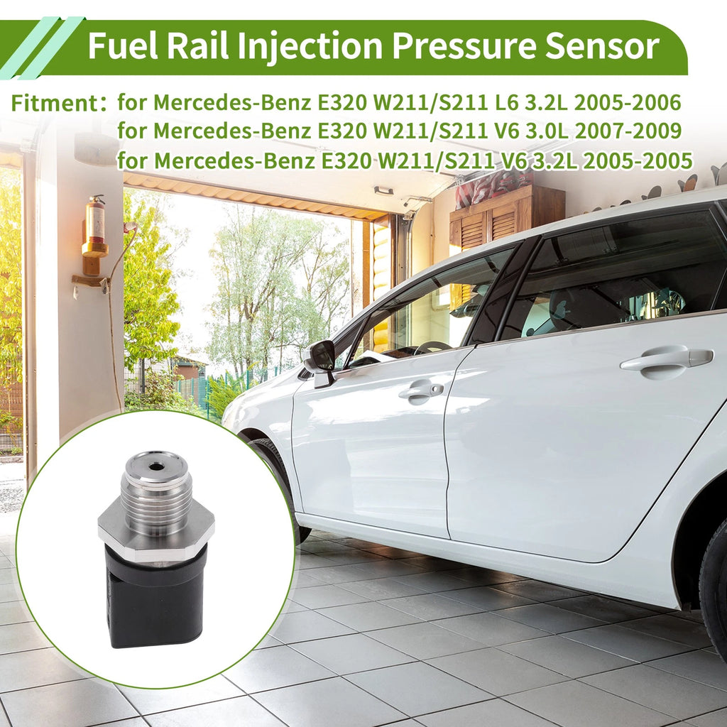 Fuel Injection Pressure Sensor for Mercedes-Benz E320 W211 S211 (2003–2009)