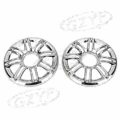 2x Brust Speaker Trim Grill Cover Fit Harley Electra / Street Glide 1996-2013 mo