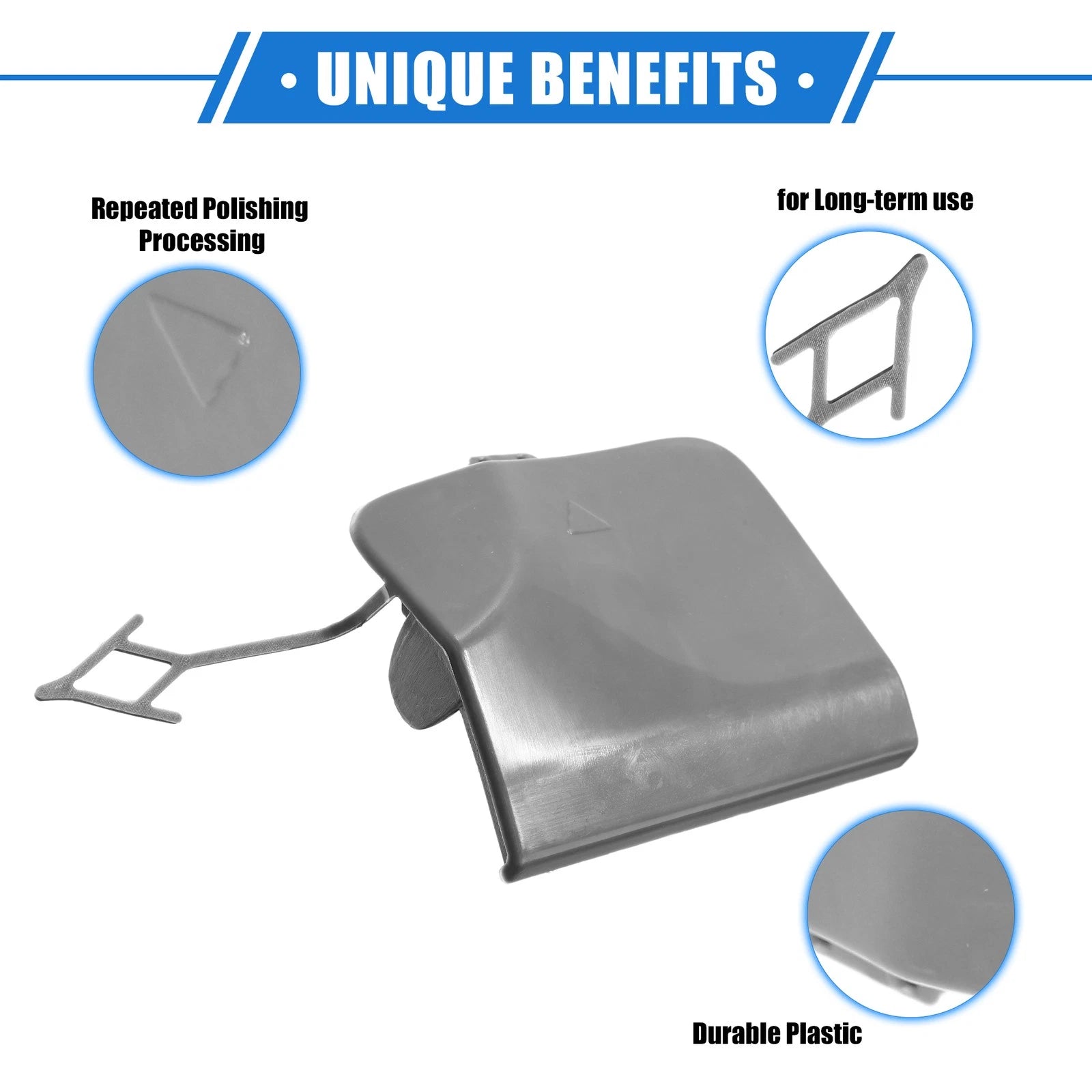 Tow Hook Eye Cover Cap Rear Right Replacement for BMW X3 G08 (2018–2020)