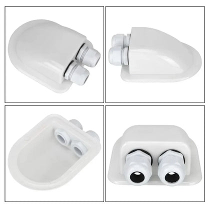 Solar Junction Box for Indoor Outdoor Use - Weather Resistant Housing