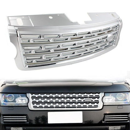 Front Bumper Upper Grille for Land Rover Range Rover (2013–2017) - Silver