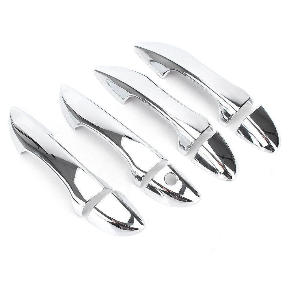 8x Chrome Side Door Handle Covers for Toyota Corolla (2014–2018)