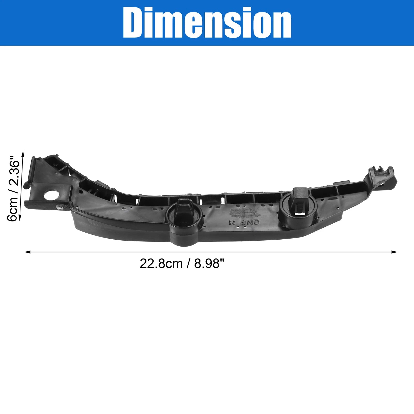Right Side Front Bumper Mounting Support Bracket for Honda Civic (2005–2011)