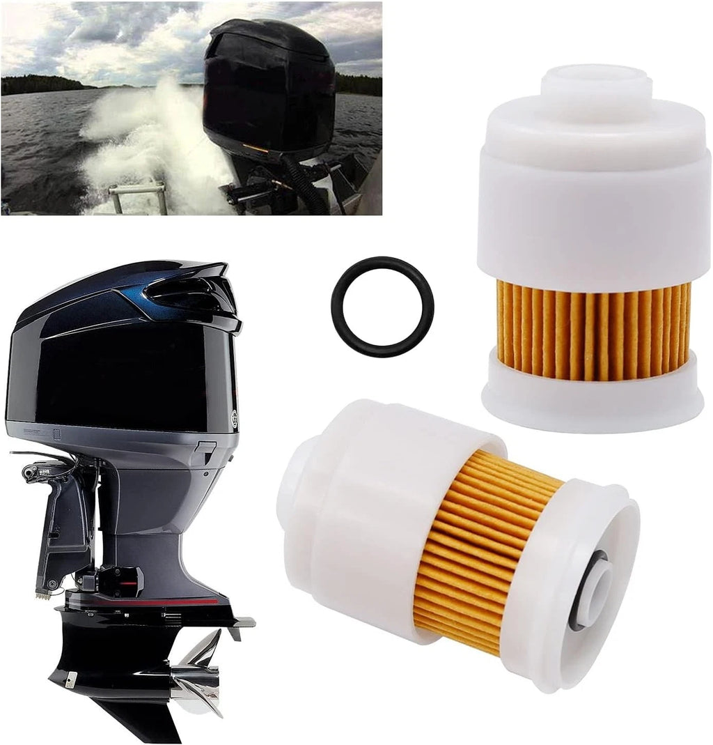 Set of 2 Fuel Filters for Yamaha HPDI 150 175 200 225 250 (2000–2023) 68F-24563-00-00