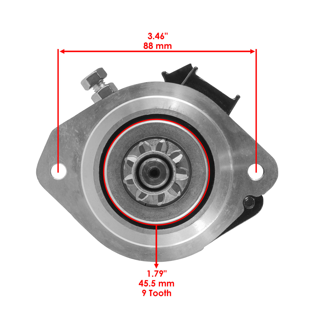 Starter Motor Replacement for Yamaha Outboard (2001–2010)