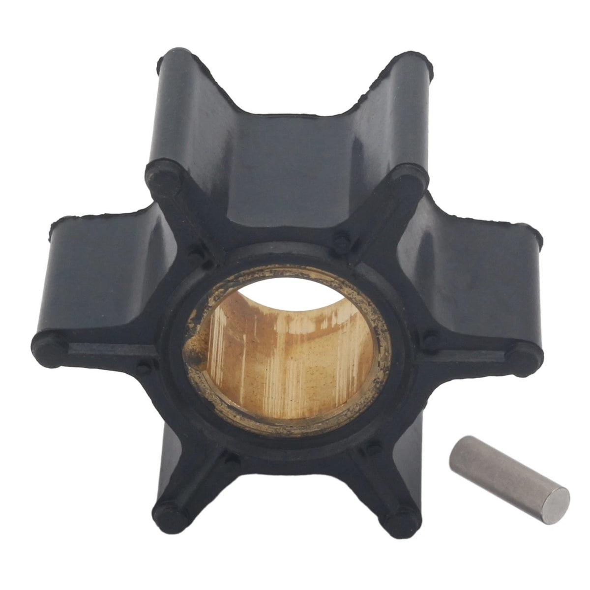 Water Pump Impeller & Pin for Evinrude Johnson 8-15 HP Outboard (386084)