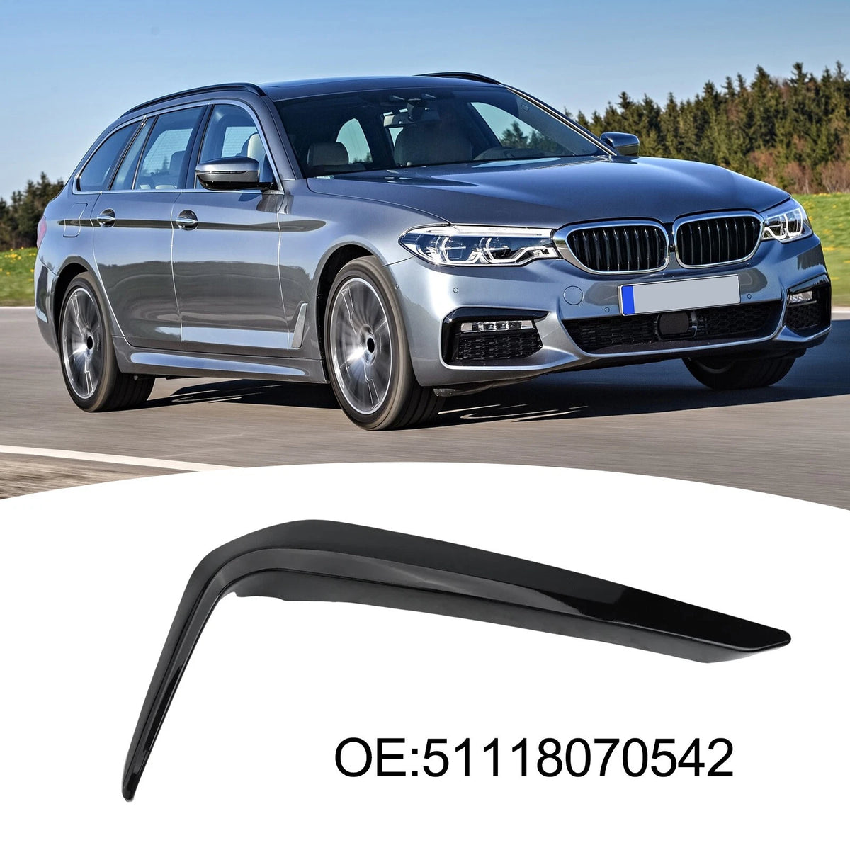 Fog Light Surrounds for BMW 5 Series (M Sport)