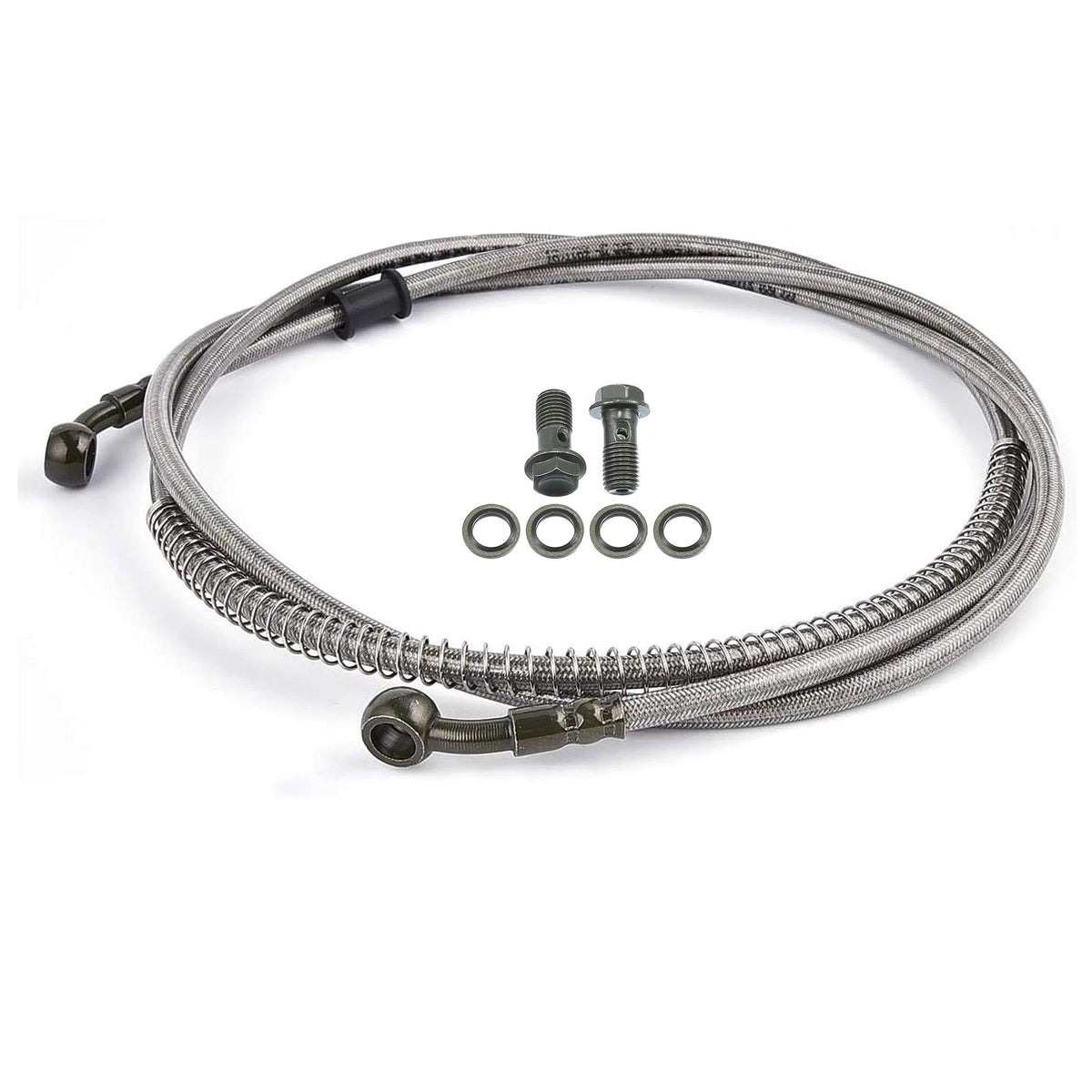 Braided Hydraulic Master Cylinder Brake Line for
