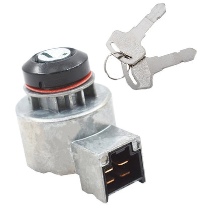 Ignition Switch with 2 Keys for Kubota B7500 B2100 B2400 B1700 B7510 (–) 6C040-55452